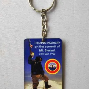 Key Chain Tenzing Norgay Everest Summit Potrait